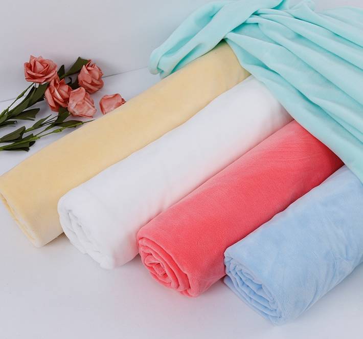 Wholesale High Quality Composite Flannelette Children's Sofa Cover Pajamas Underwear Bath Towel Velvet Fabric